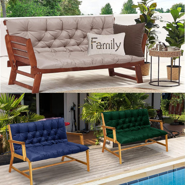 Latitude Run® 1 Piece Outdoor Seat/Back Cushion Wayfair